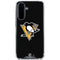 NHL Pittsburgh Penguins Solid Background Galaxy A36 5G Clear Case