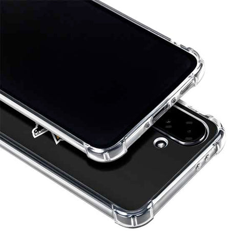 NHL Pittsburgh Penguins Solid Background Galaxy A36 5G Clear Case