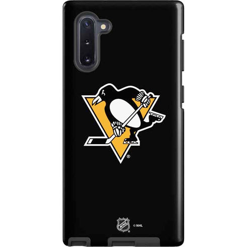 NHL Pittsburgh Penguins Solid Background Galaxy Cases