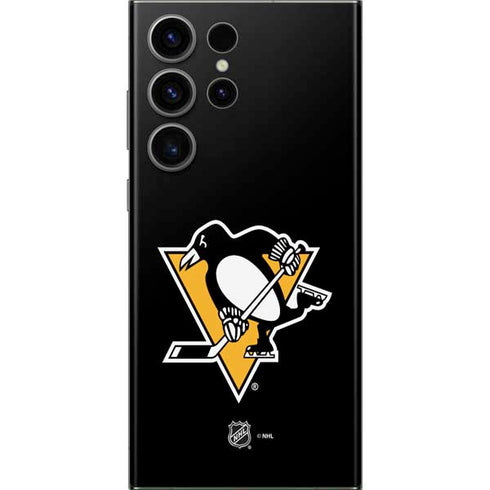 NHL Pittsburgh Penguins Solid Background Galaxy Skins