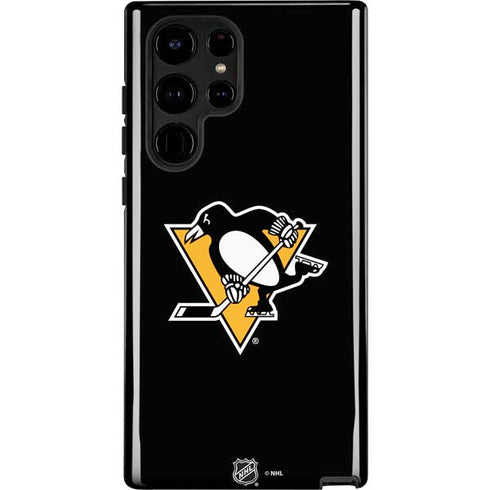 NHL Pittsburgh Penguins Solid Background Galaxy S25 Ultra Impact Case
