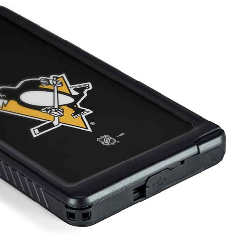 NHL Pittsburgh Penguins Solid Background Galaxy S24 Ultra Waterproof Case