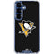 NHL Pittsburgh Penguins Solid Background Galaxy S25 Clear Case
