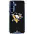 NHL Pittsburgh Penguins Solid Background Galaxy S25 Clear Case