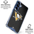 NHL Pittsburgh Penguins Solid Background Galaxy S25 Clear Case