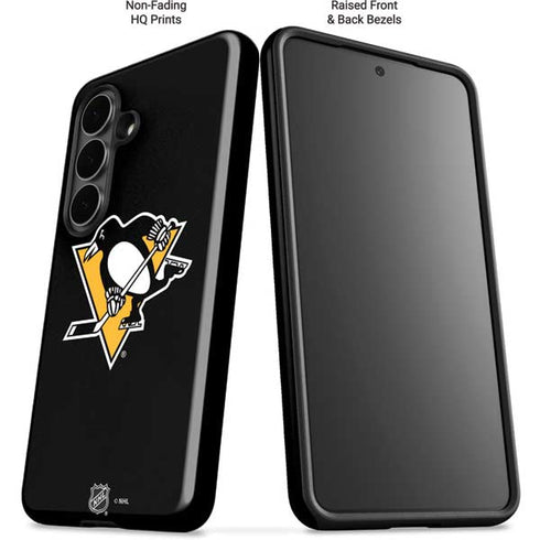 NHL Pittsburgh Penguins Solid Background Galaxy S26 Plus Impact Case