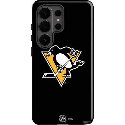 NHL Pittsburgh Penguins Solid Background Galaxy S26 Ultra Impact Case