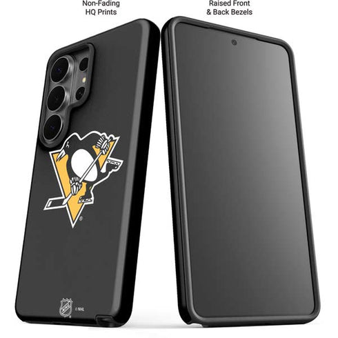NHL Pittsburgh Penguins Solid Background Galaxy S26 Ultra Impact Case