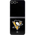 NHL Pittsburgh Penguins Solid Background Galaxy Z Flip6 Skin