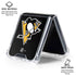NHL Pittsburgh Penguins Solid Background Galaxy Z Flip6 Clear Case