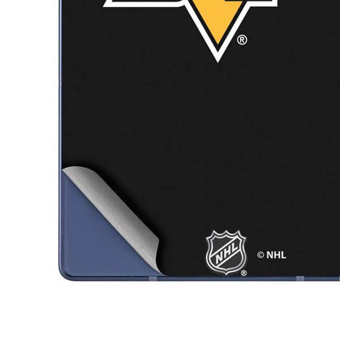 NHL Pittsburgh Penguins Solid Background Galaxy Z Fold6 Skin