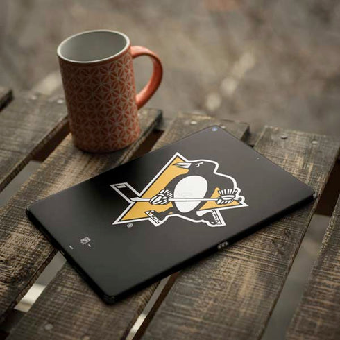 NHL Pittsburgh Penguins Solid Background iPad Skins