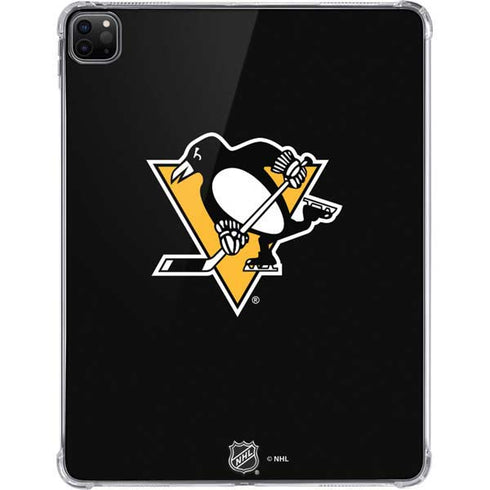NHL Pittsburgh Penguins Solid Background iPad Pro 11in (2024) Clear Case