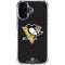 NHL Pittsburgh Penguins Solid Background iPhone 16 Clear Case