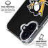 NHL Pittsburgh Penguins Solid Background iPhone 16 Clear Case