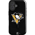 NHL Pittsburgh Penguins Solid Background iPhone 16 Magsafe Impact Case