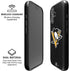 NHL Pittsburgh Penguins Solid Background iPhone 16 Magsafe Impact Case