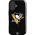 NHL Pittsburgh Penguins Solid Background iPhone 16 Plus Magsafe Impact Case