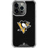NHL Pittsburgh Penguins Solid Background iPhone 16 Pro Clear Case
