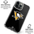 NHL Pittsburgh Penguins Solid Background iPhone 16 Pro Max Clear Case