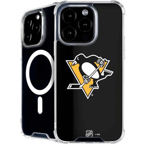 NHL Pittsburgh Penguins Solid Background iPhone 16 Pro Max MagSafe Case
