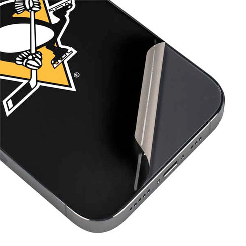 NHL Pittsburgh Penguins Solid Background iPhone 16 Pro Skin