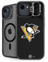 NHL Pittsburgh Penguins Solid Background iPhone 16e Kickstand Case