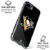 NHL Pittsburgh Penguins Solid Background iPhone 16e Clear Case