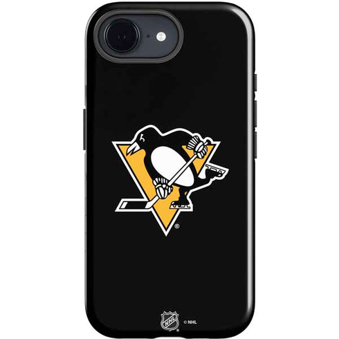 NHL Pittsburgh Penguins Solid Background iPhone 16e Impact Case