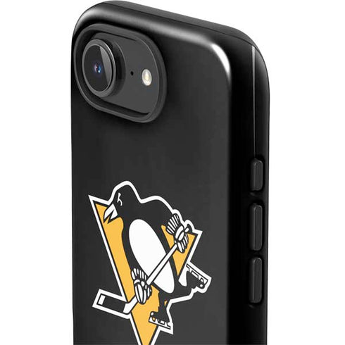 NHL Pittsburgh Penguins Solid Background iPhone 16e Impact Case