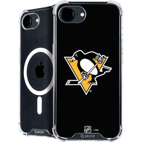 NHL Pittsburgh Penguins Solid Background iPhone 16e MagSafe Case