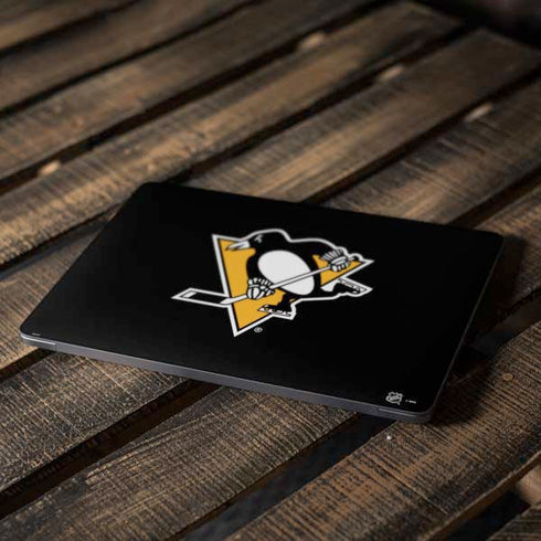 NHL Pittsburgh Penguins Solid Background Apple MacBook Air Skin