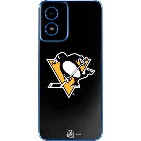 NHL Pittsburgh Penguins Solid Background Moto G Play 4G (2024) Skin
