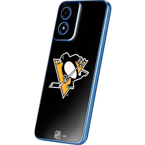 NHL Pittsburgh Penguins Solid Background Moto G Play 4G (2024) Skin