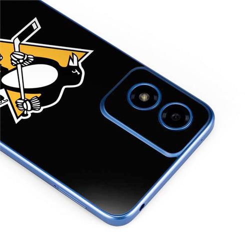 NHL Pittsburgh Penguins Solid Background Moto G Play 4G (2024) Skin