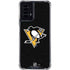 NHL Pittsburgh Penguins Solid Background Moto G Power 5G (2024) Clear Case