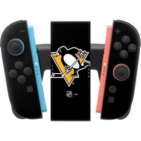 NHL Pittsburgh Penguins Solid Background Nintendo Switch 2 (2025) Joy-Con Controller Skin