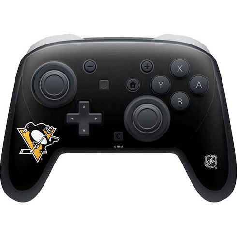 NHL Pittsburgh Penguins Solid Background Nintendo Skins