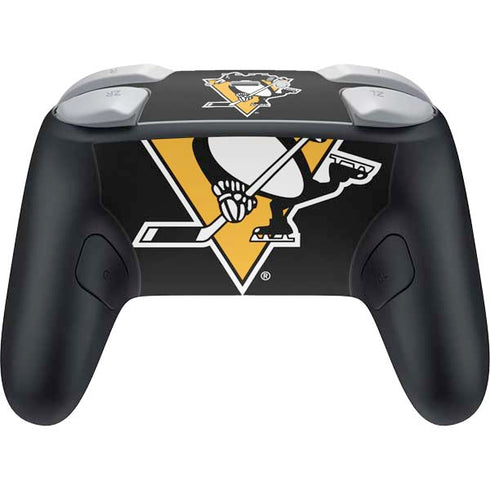 NHL Pittsburgh Penguins Solid Background Nintendo Switch 2 (2025) Pro Controller Skin