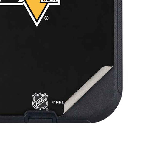 NHL Pittsburgh Penguins Solid Background Otterbox Defender iPhone Skin