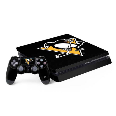 NHL Pittsburgh Penguins Solid Background PlayStation PS4 Skins