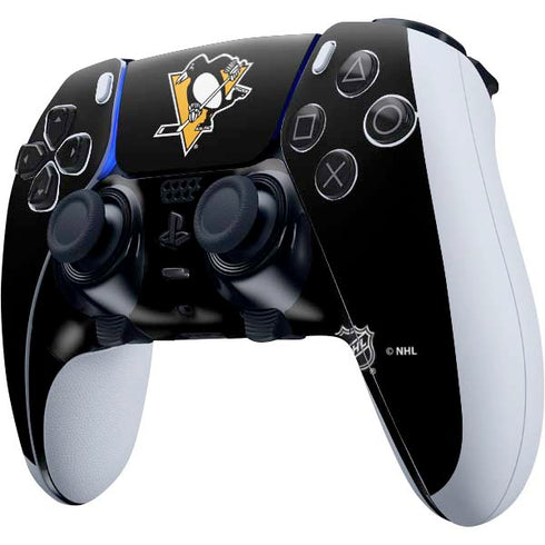 NHL Pittsburgh Penguins Solid Background PS5 DualSense Edge Pro Controller Skin