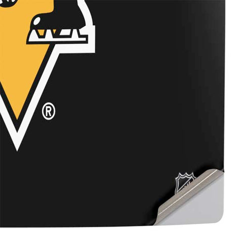 NHL Pittsburgh Penguins Solid Background PS5 Pro Console Skin