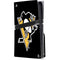 NHL Pittsburgh Penguins Solid Background PS5 Pro Disk Console Skin