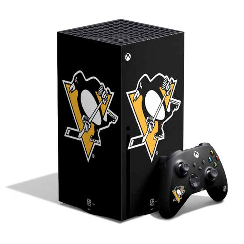 NHL Pittsburgh Penguins Solid Background XBox Series X Digital Edition Bundle Skin