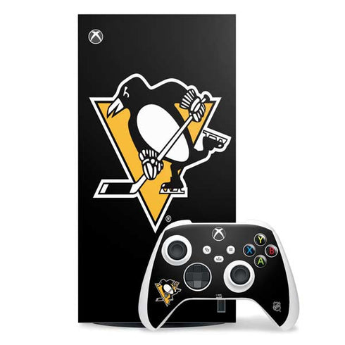 NHL Pittsburgh Penguins Solid Background Xbox Series X Skins