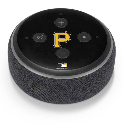 MLB Pittsburgh Pirates - Solid Distressed Amazon Echo Dot Skin