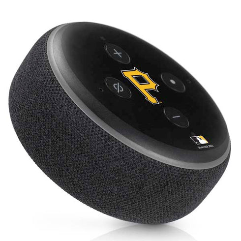 MLB Pittsburgh Pirates - Solid Distressed Amazon Echo Dot Skin