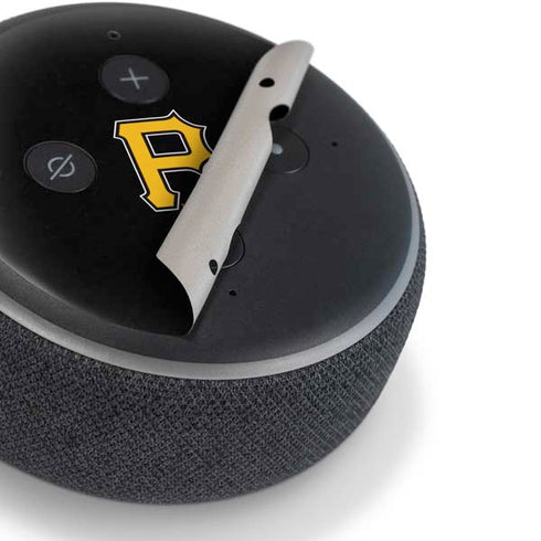 MLB Pittsburgh Pirates - Solid Distressed Amazon Echo Dot Skin