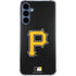 MLB Pittsburgh Pirates - Solid Distressed Galaxy A35 5G Clear Case